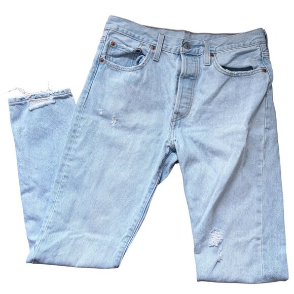 Levi's Denim - Levi’s 501 skinny Size W 29 L 30 light wash